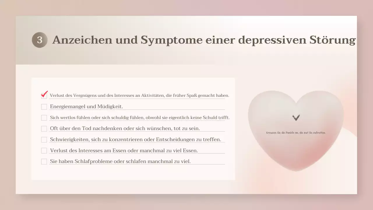 beige moderne Gesundheitspräsentation