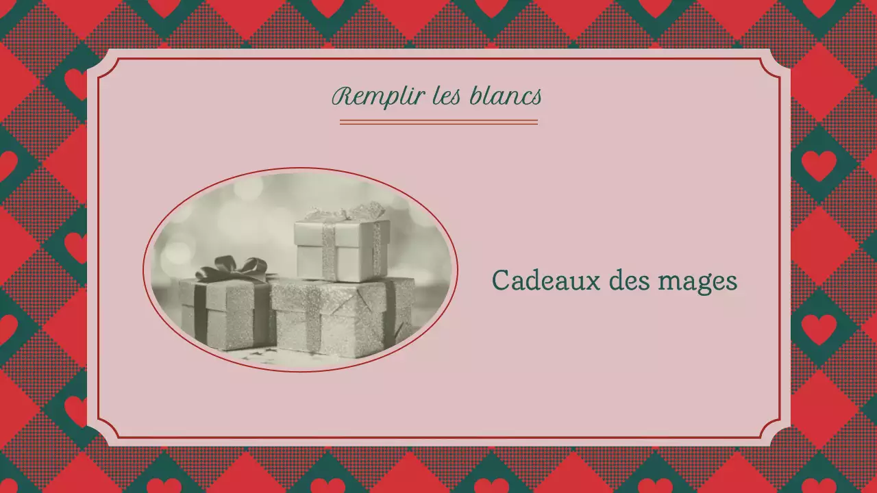 Classique Vintage Traditionnel Quiz de Noël
