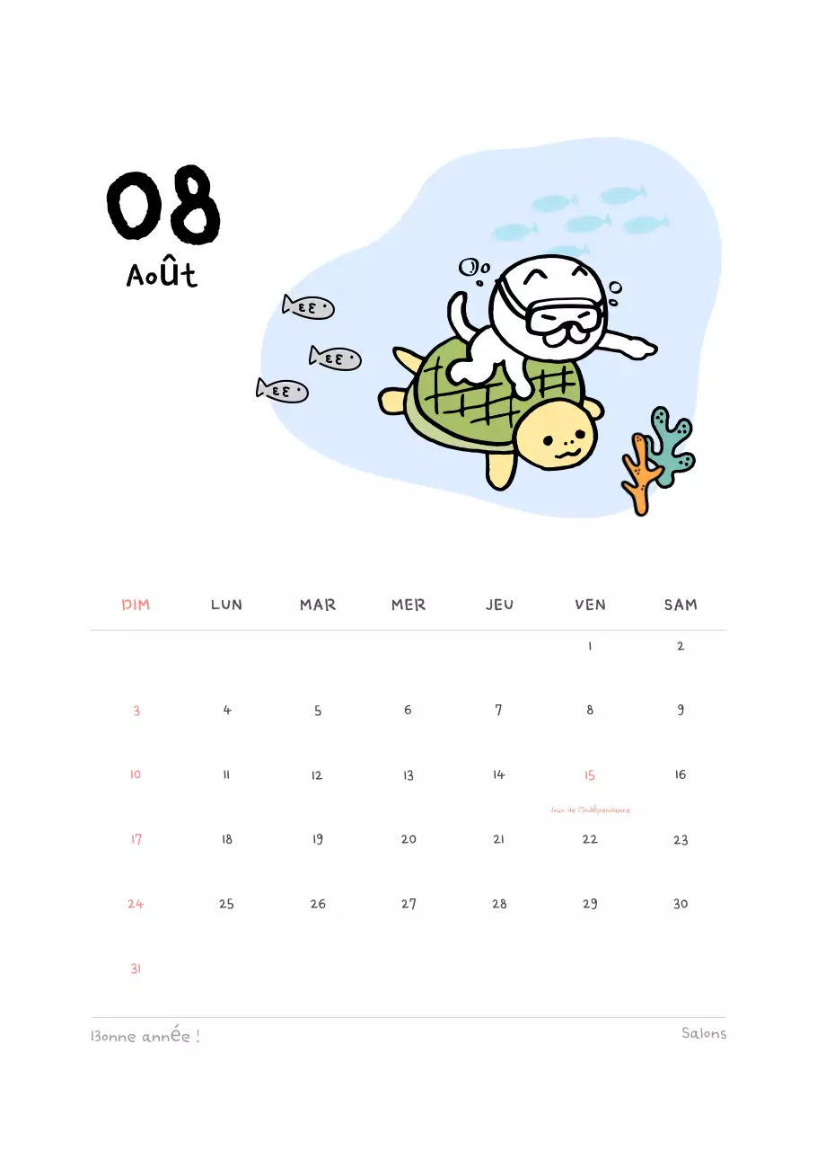 Calendrier journalier en ivoire