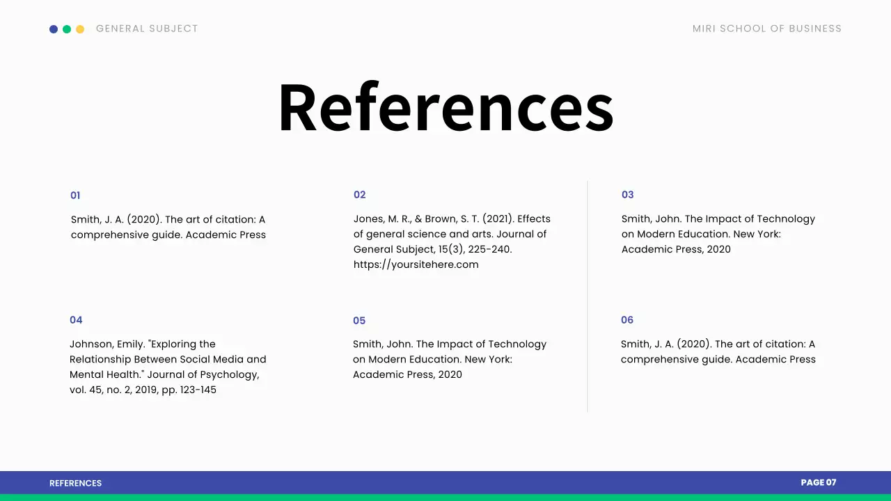 Blue Professional Thesis Presentation