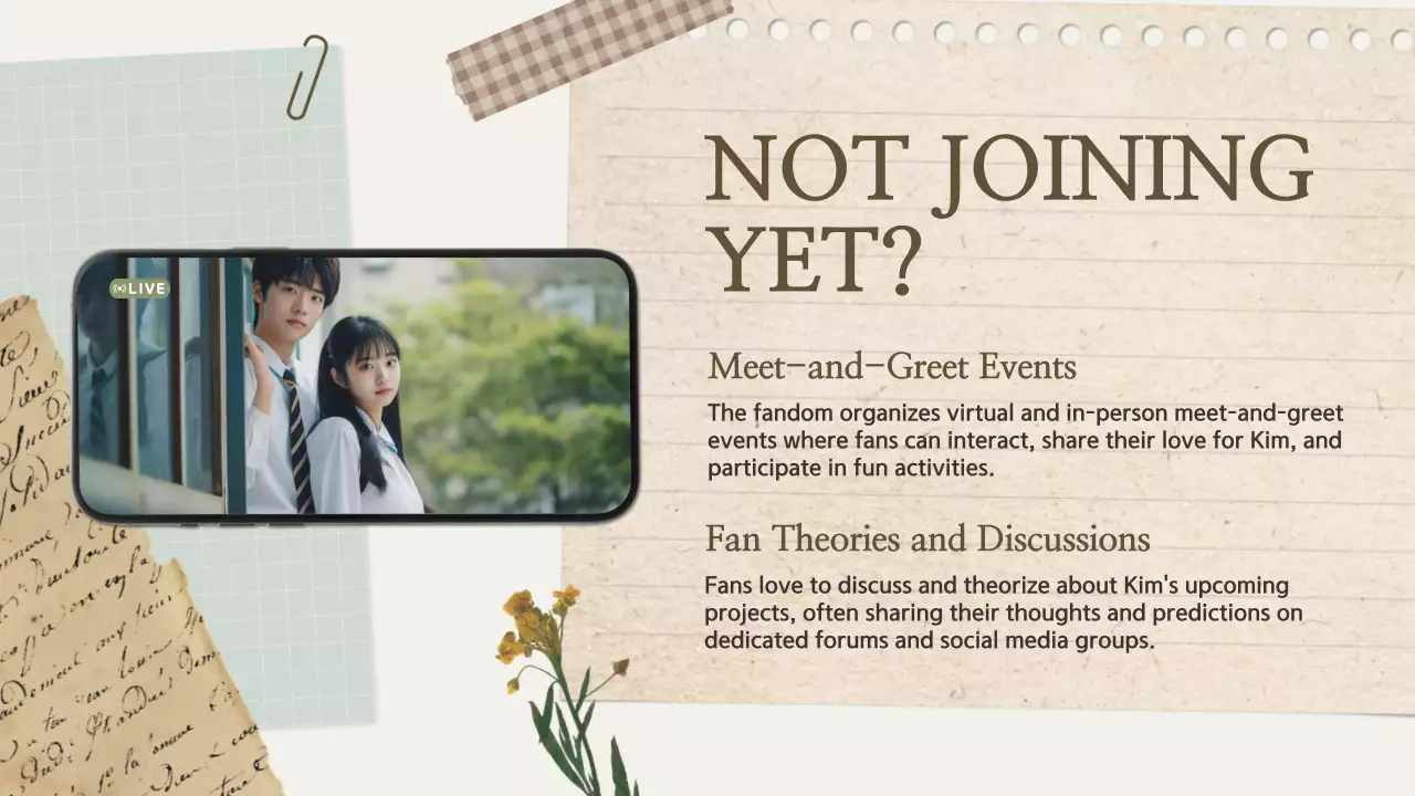 Beige Modern Drama Pitch Presentation