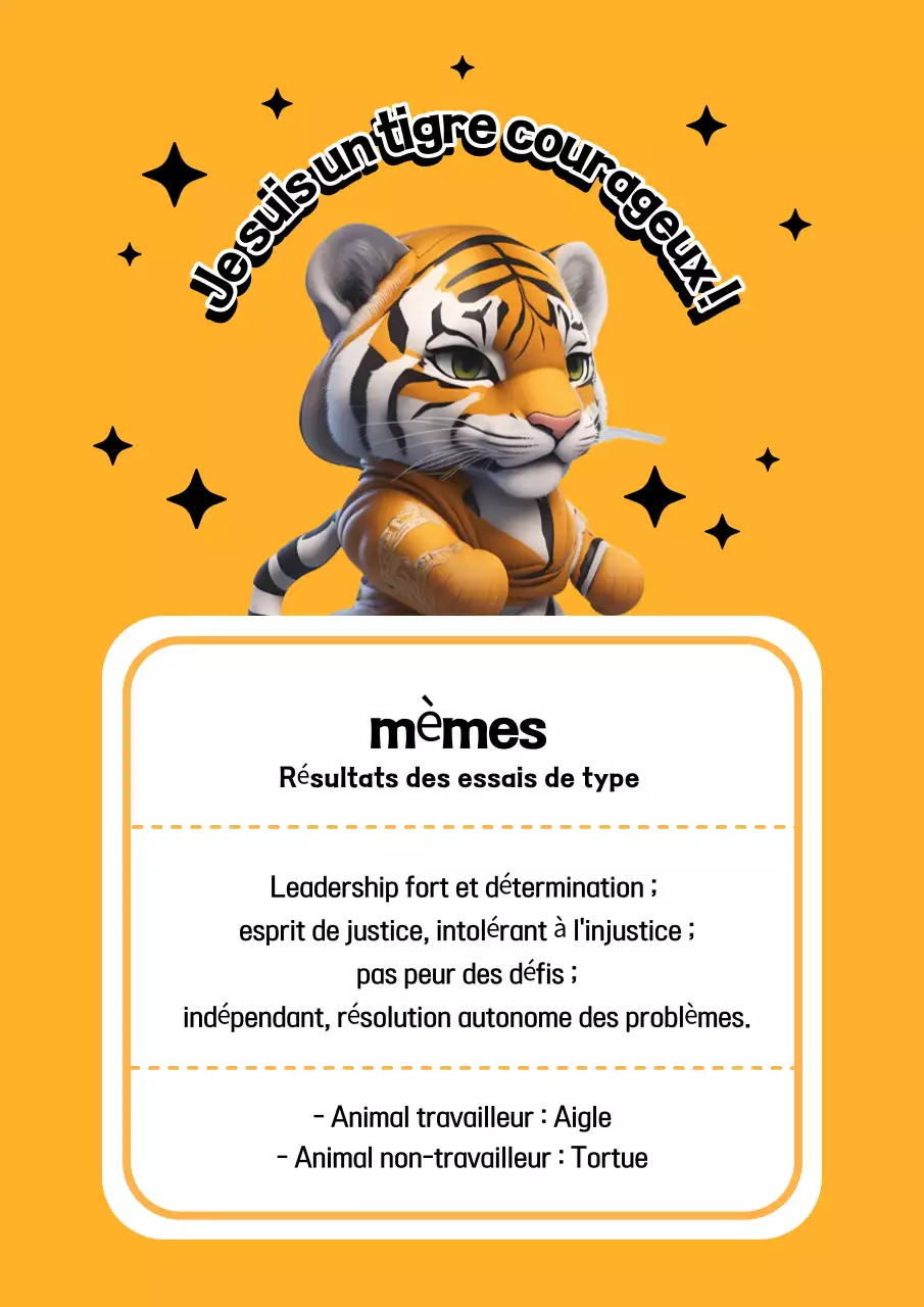 A propos du test typographique du mème minimaliste noir et orange