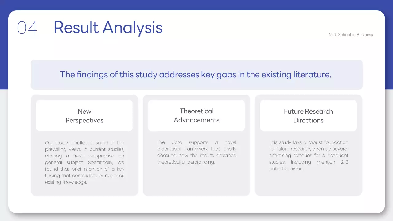 Blue Professional Thesis Presentation