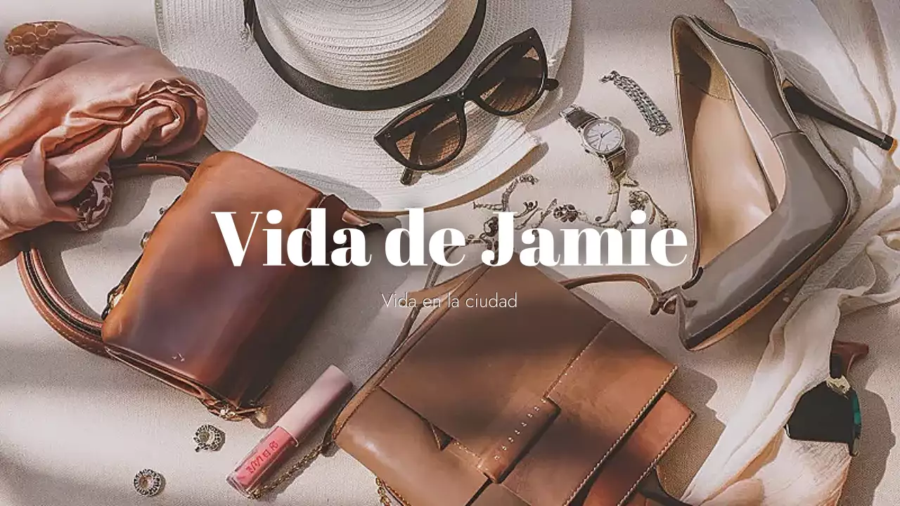 diario beige de estilo de vida moderno