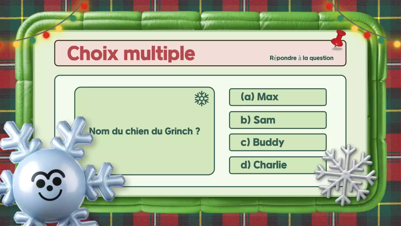 classe d'activités de noël red pop