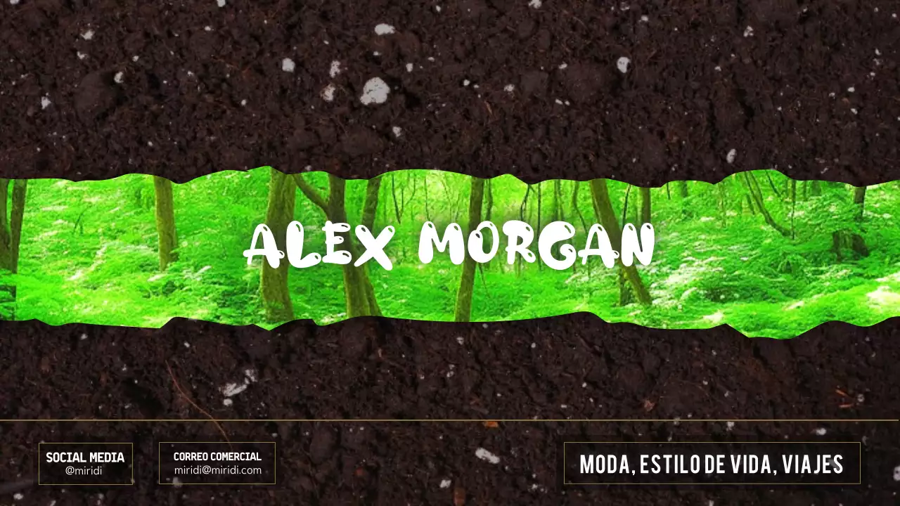 tarjeta de visita ecológica de estilo de vida moderno