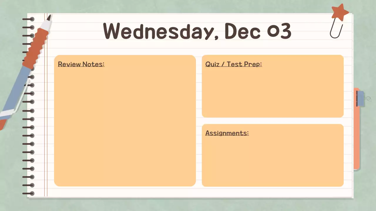 Beige Simple Class Agenda Presentation