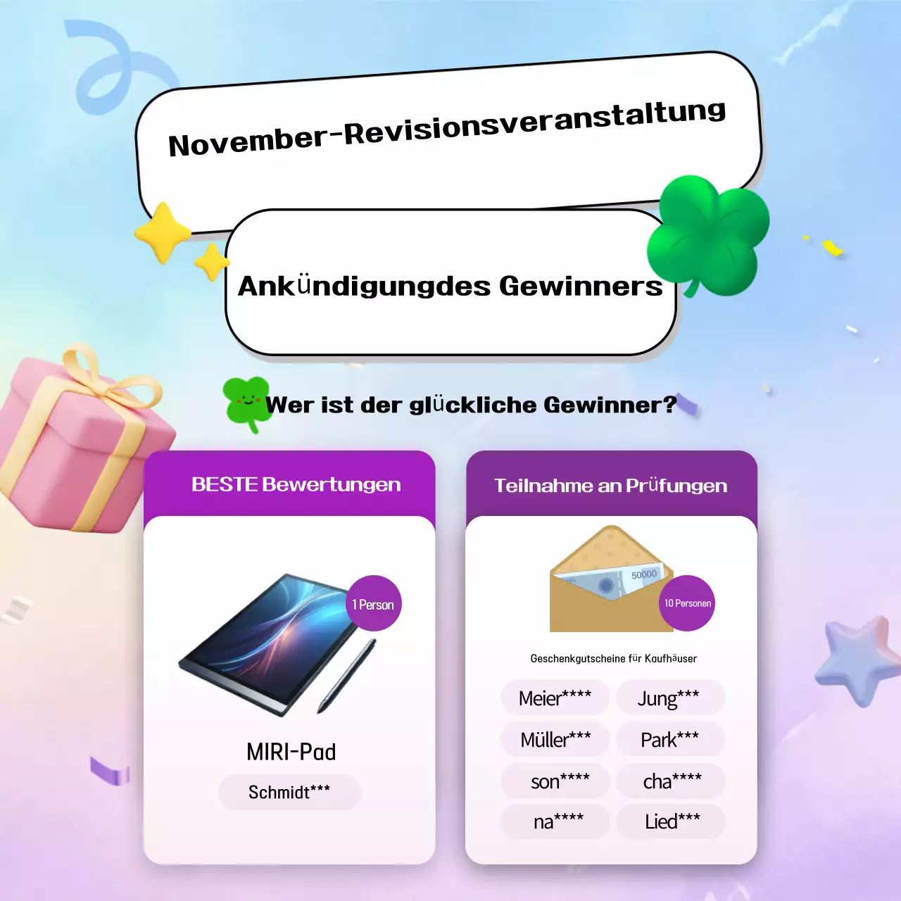 Hellblaue ordentliche Veranstaltungsankündigung