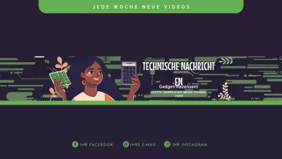 Green Modern Tech Newsletter