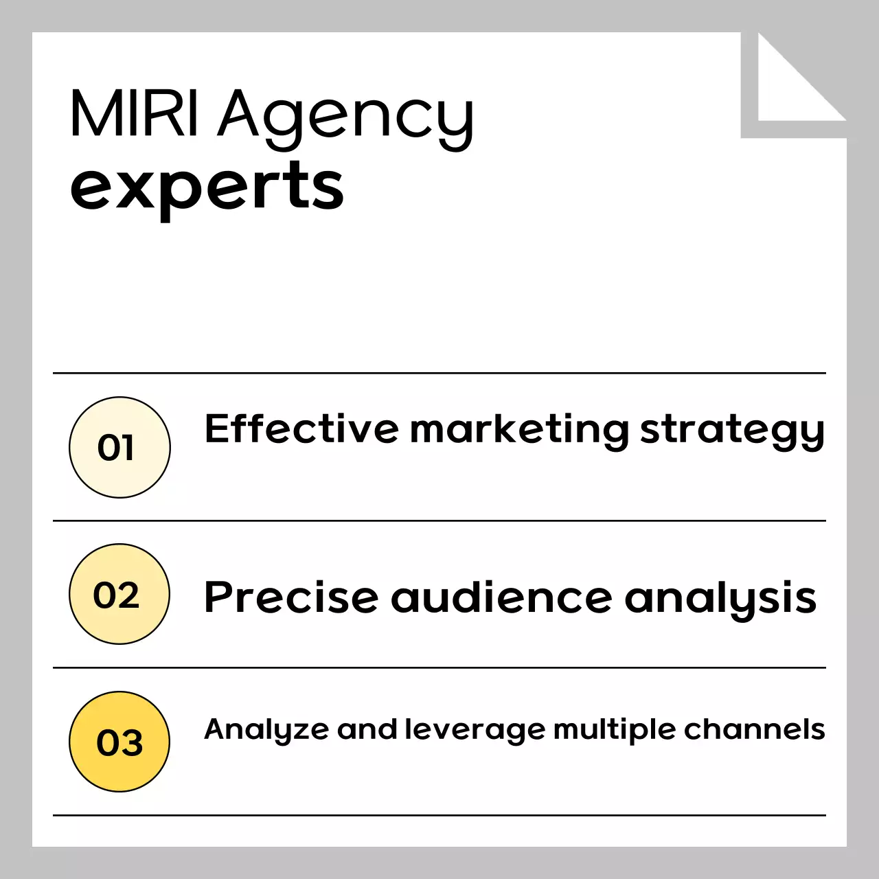 Yellow Modern Marketing Promotion Instagram Carousel