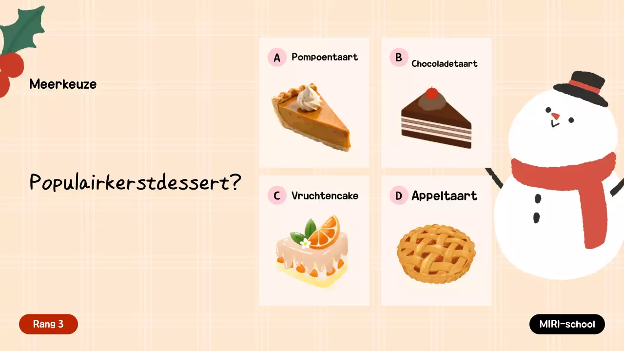 Groene feestelijke uitnodiging