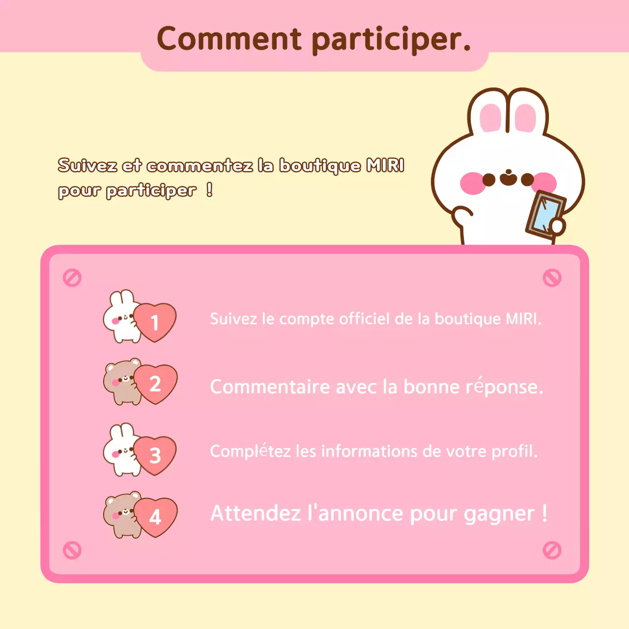 Trivia rose Événement