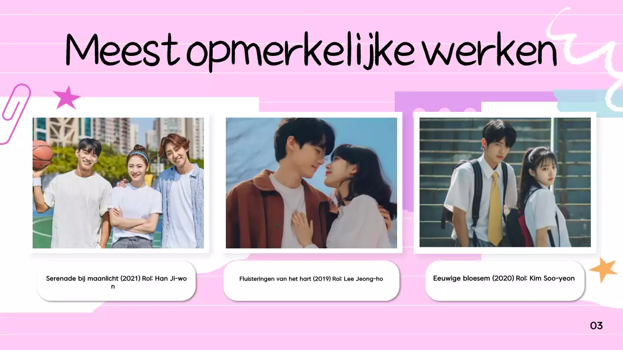 Paars Trendy Drama Promotie