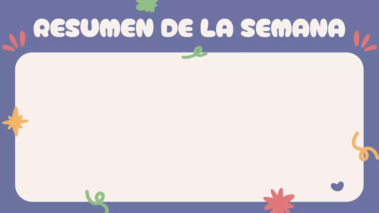 Azul Beige Verde Rojo Agenda lúdica de la clase