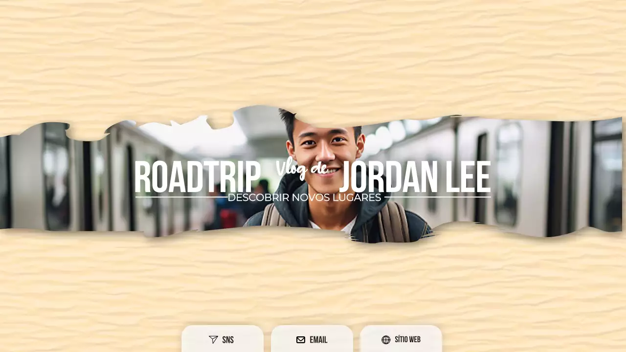 bege moderno viagem vlog canal do youtube arte