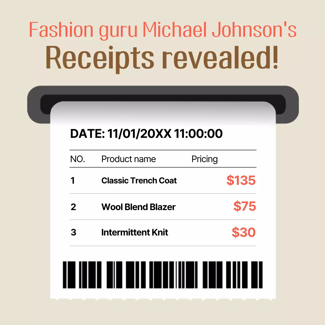 Beige Simple Shopping Ads