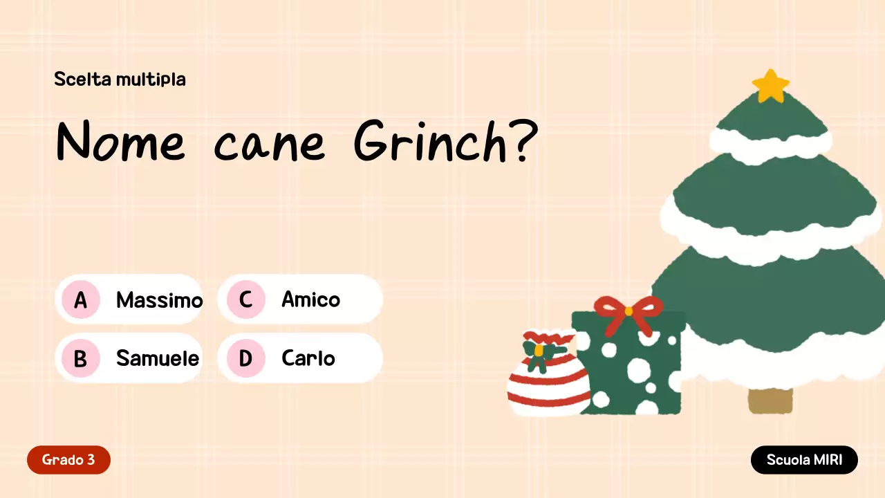 Invito festivo verde