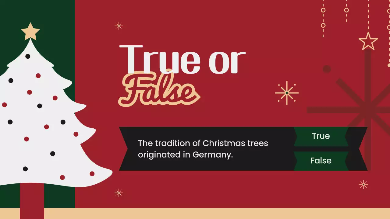 Green Traditional Christmas Guide Presentation