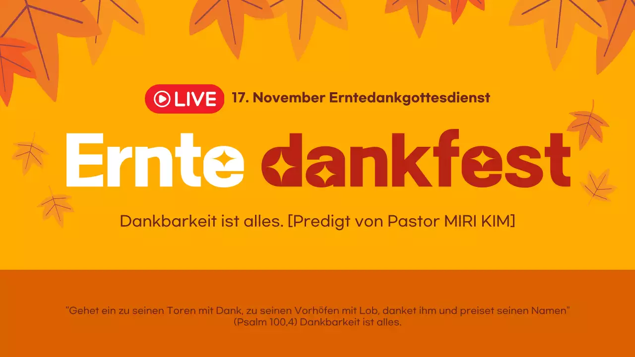 Orange Simple Worship Guide