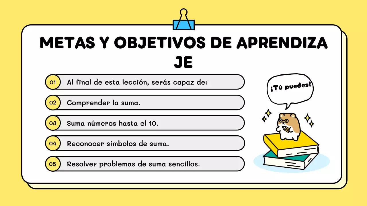 plantilla lúdica amarilla de educación