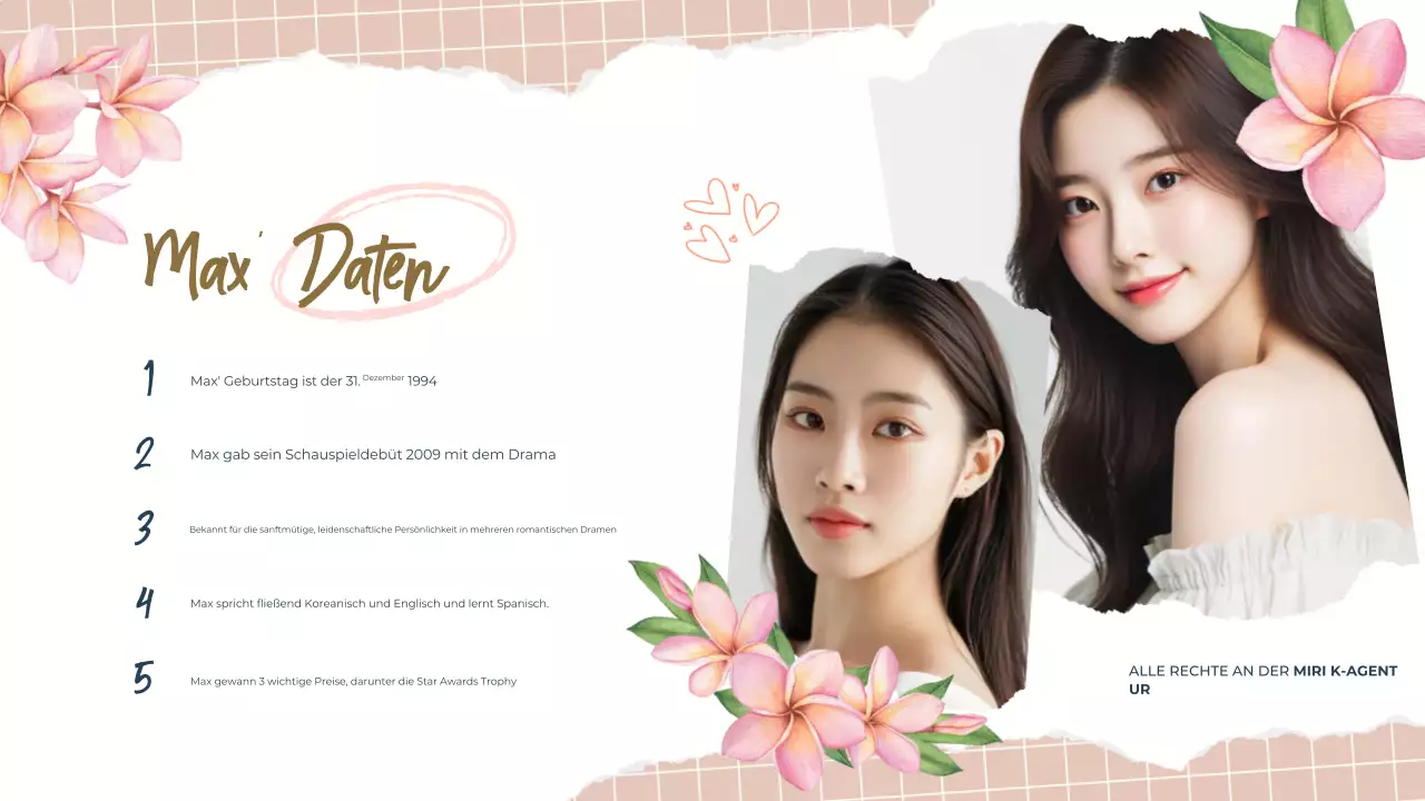 beige modern drama pitch