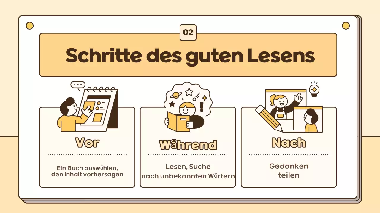 beige modern education guide