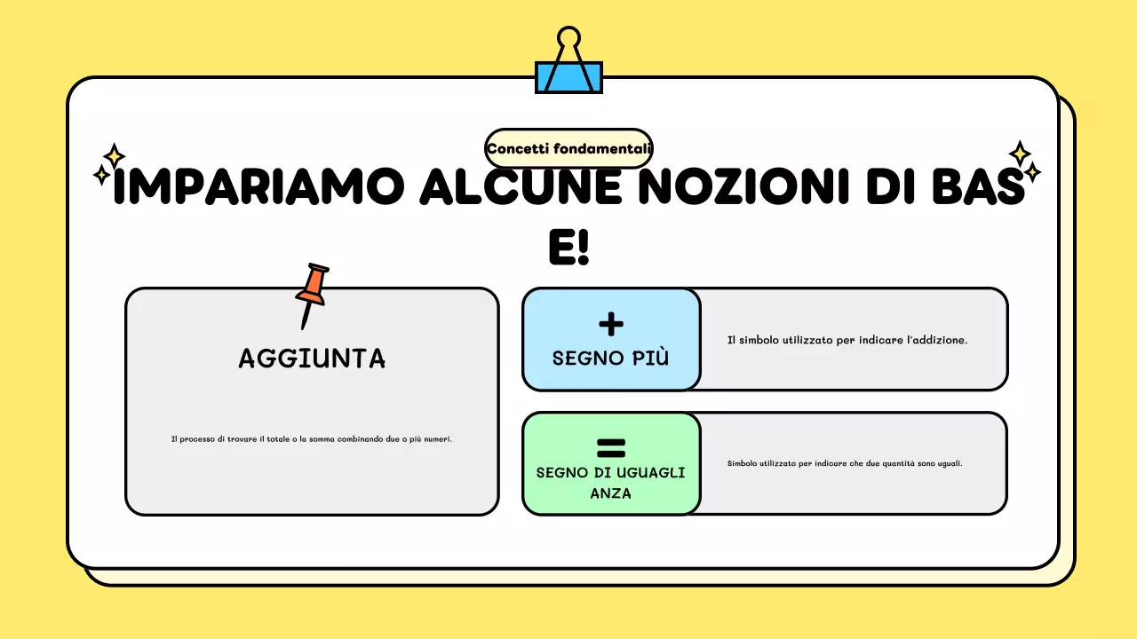 modello di educazione ludica giallo
