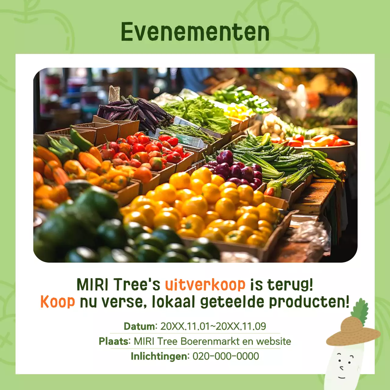 De jaarlijkse tentoonstelling van mooie producten promoten