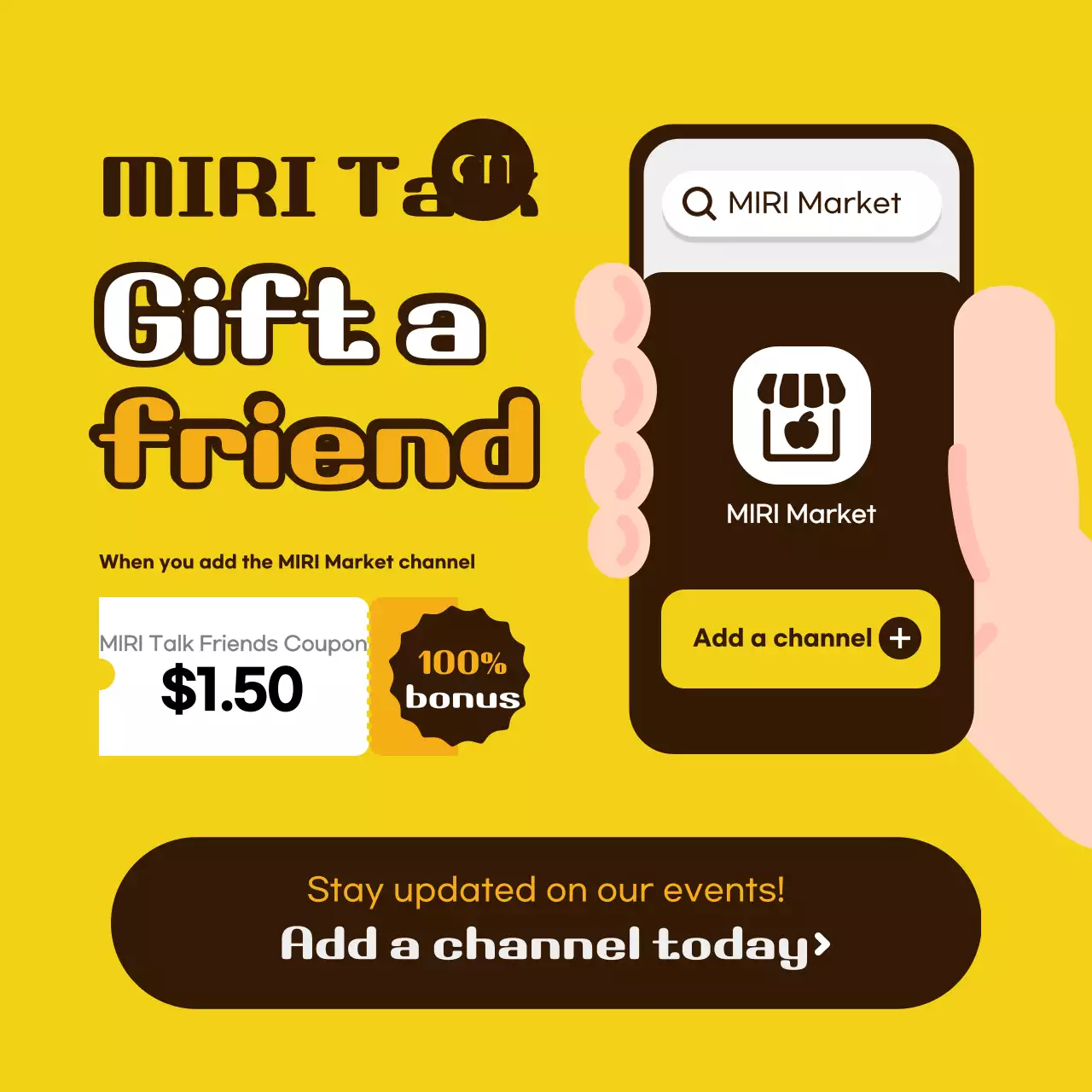 Posting Media Sosial Promosi Pasar Modern Kuning