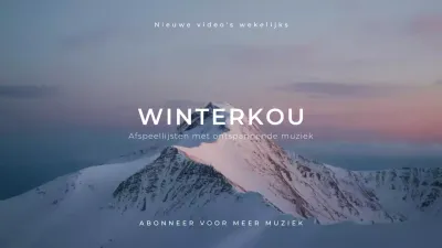 witte minimale muziek afspeellijst