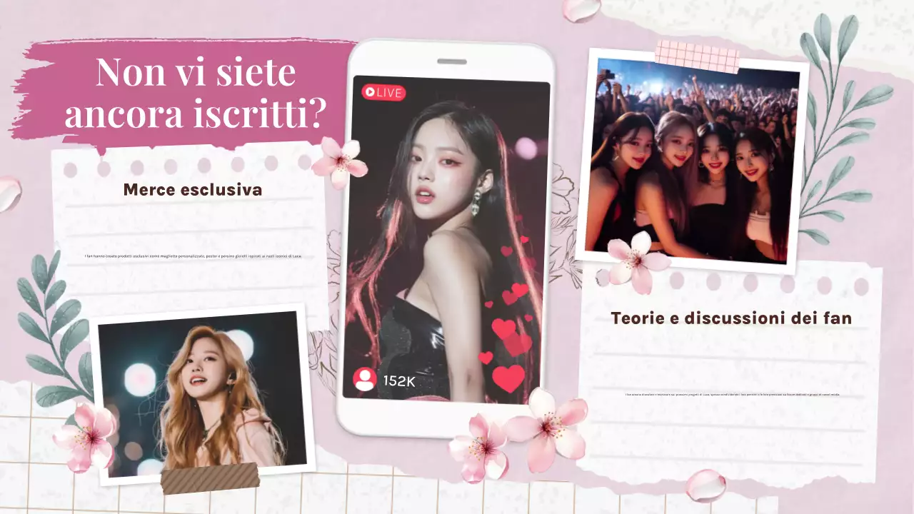 Pitch deck per il k-drama rosa