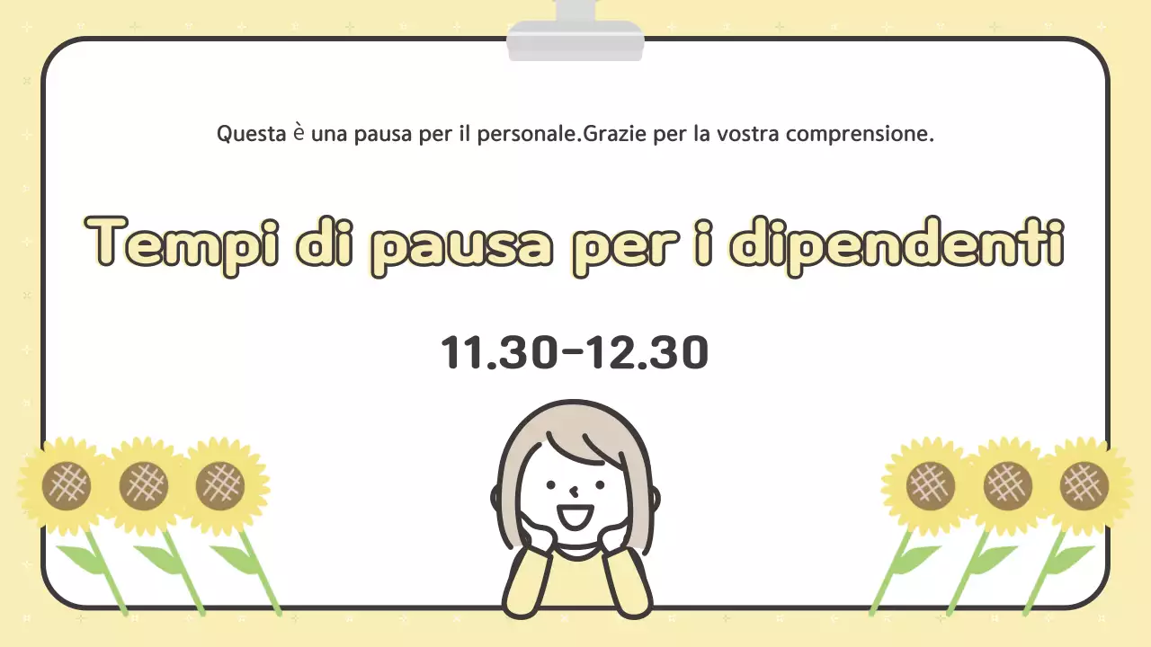 Annuncio aziendale astratto semplice