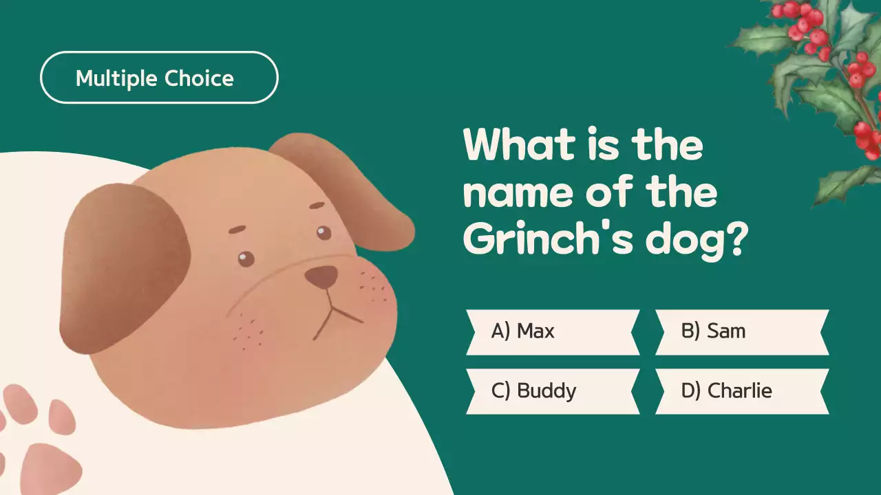 Red Traditional Christmas Guide Presentation