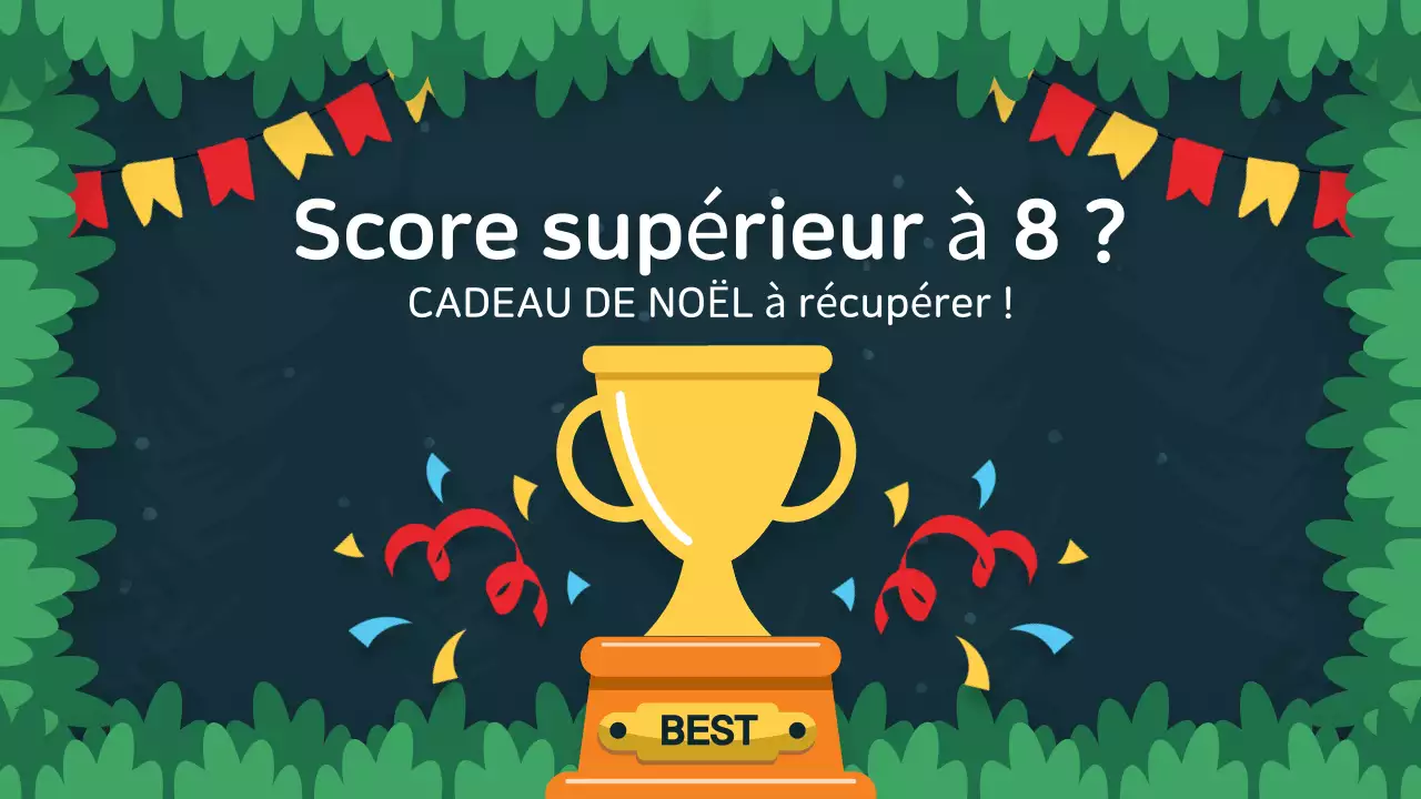 présentation créative d'un événement festif pour les fêtes de fin d'année