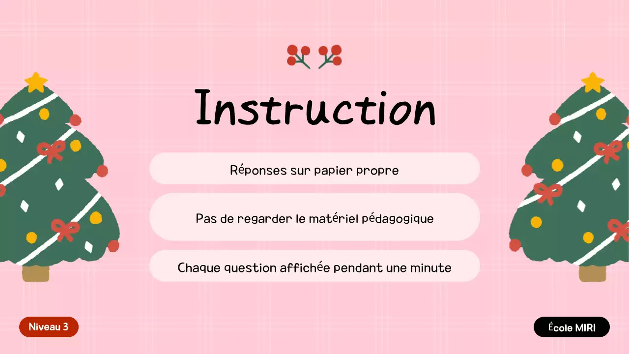 Invitation festive verte pour les fêtes de fin d'année