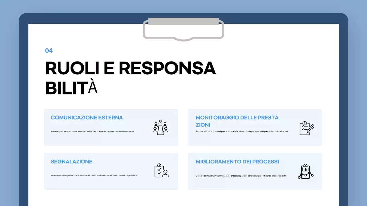 guida all'onboarding blu moderno