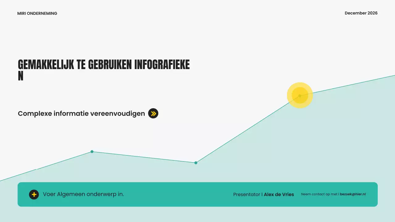 grijs modern infografisch sjabloon