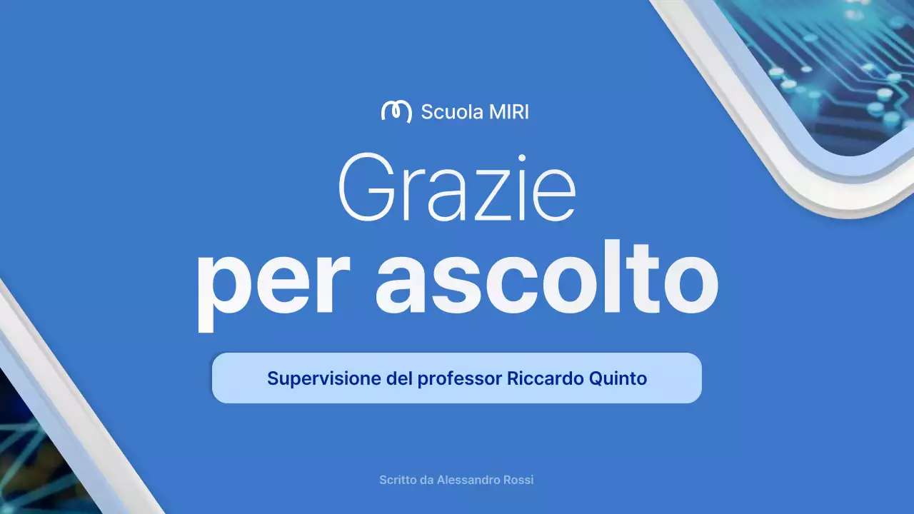 annuncio di difesa della tesi professionale blu