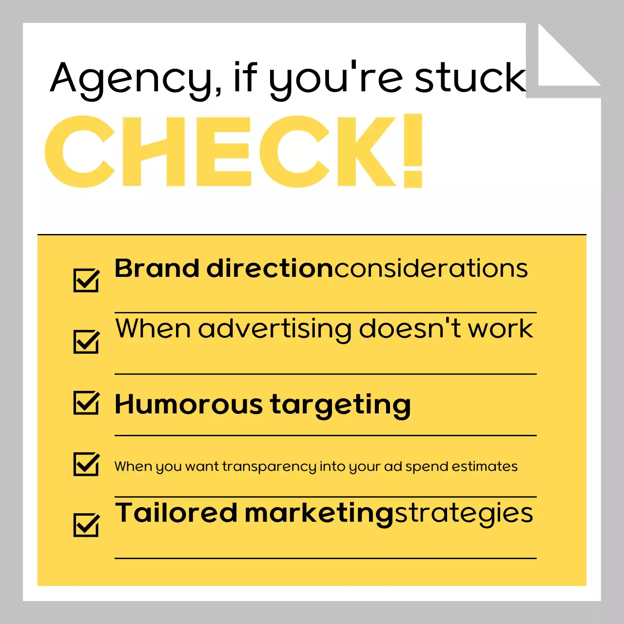 Yellow Modern Marketing Promotion Instagram Carousel