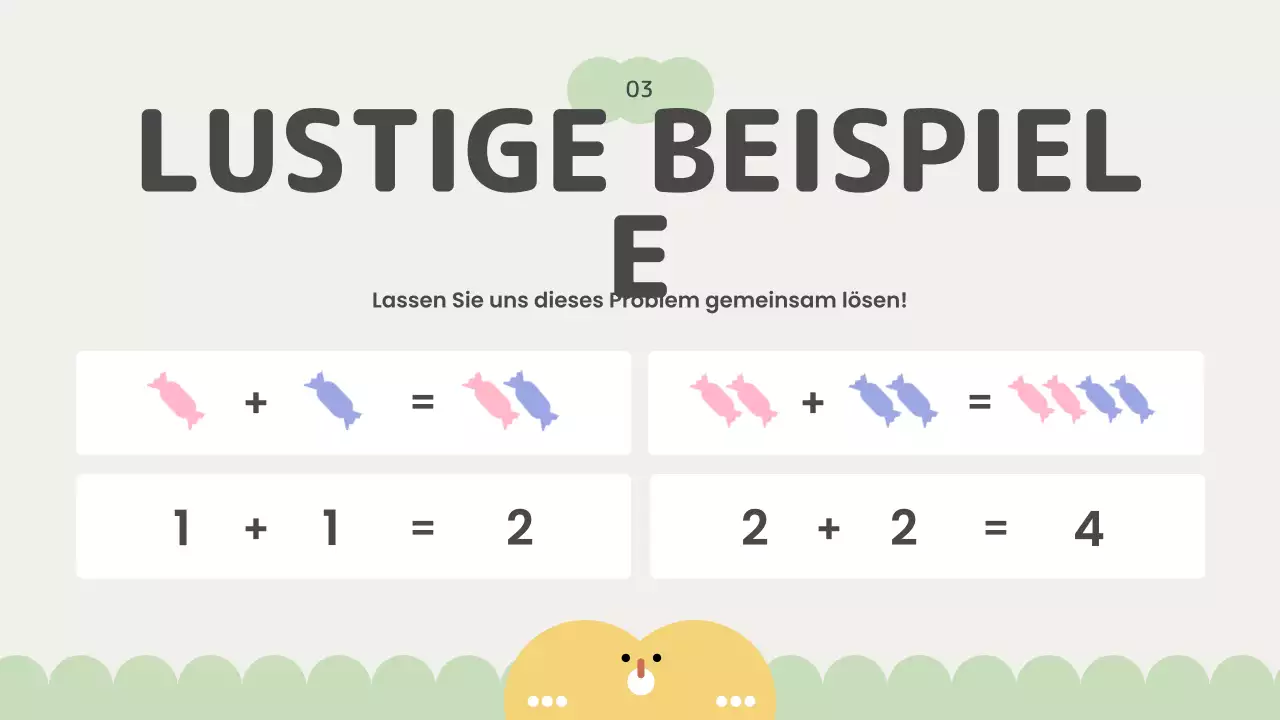 Rosa moderner Mathekurs