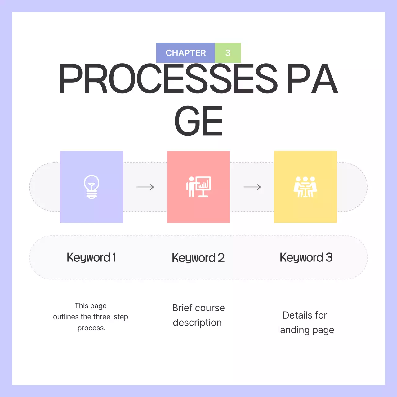 Purple Simple Business Guide Instagram Carousel