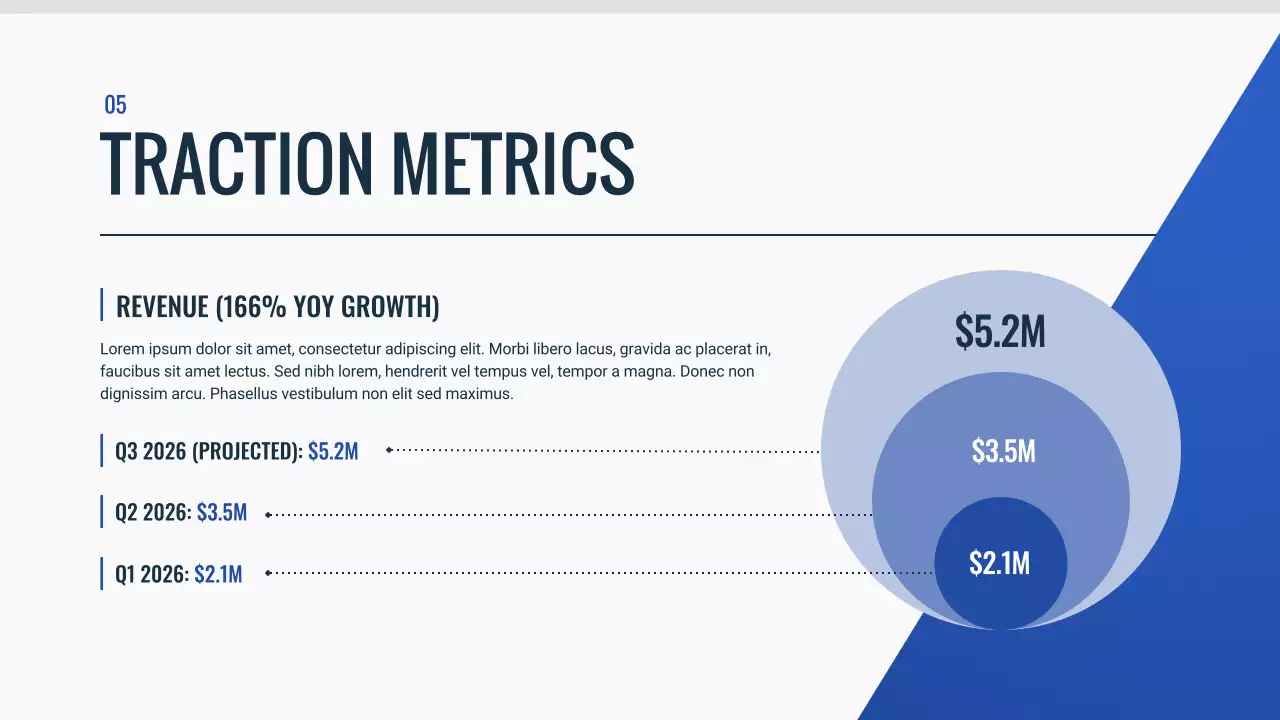 Blue Modern Business Pitch Presentation