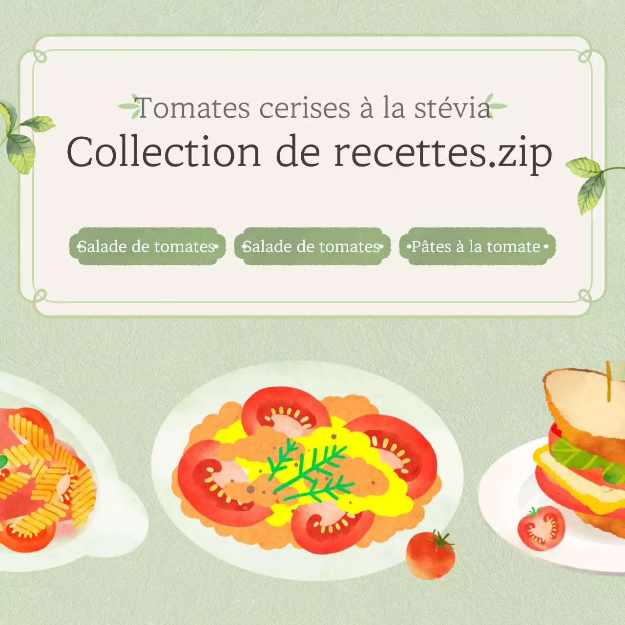 A propos de la recette des tomates Neat dans les graines de lotus