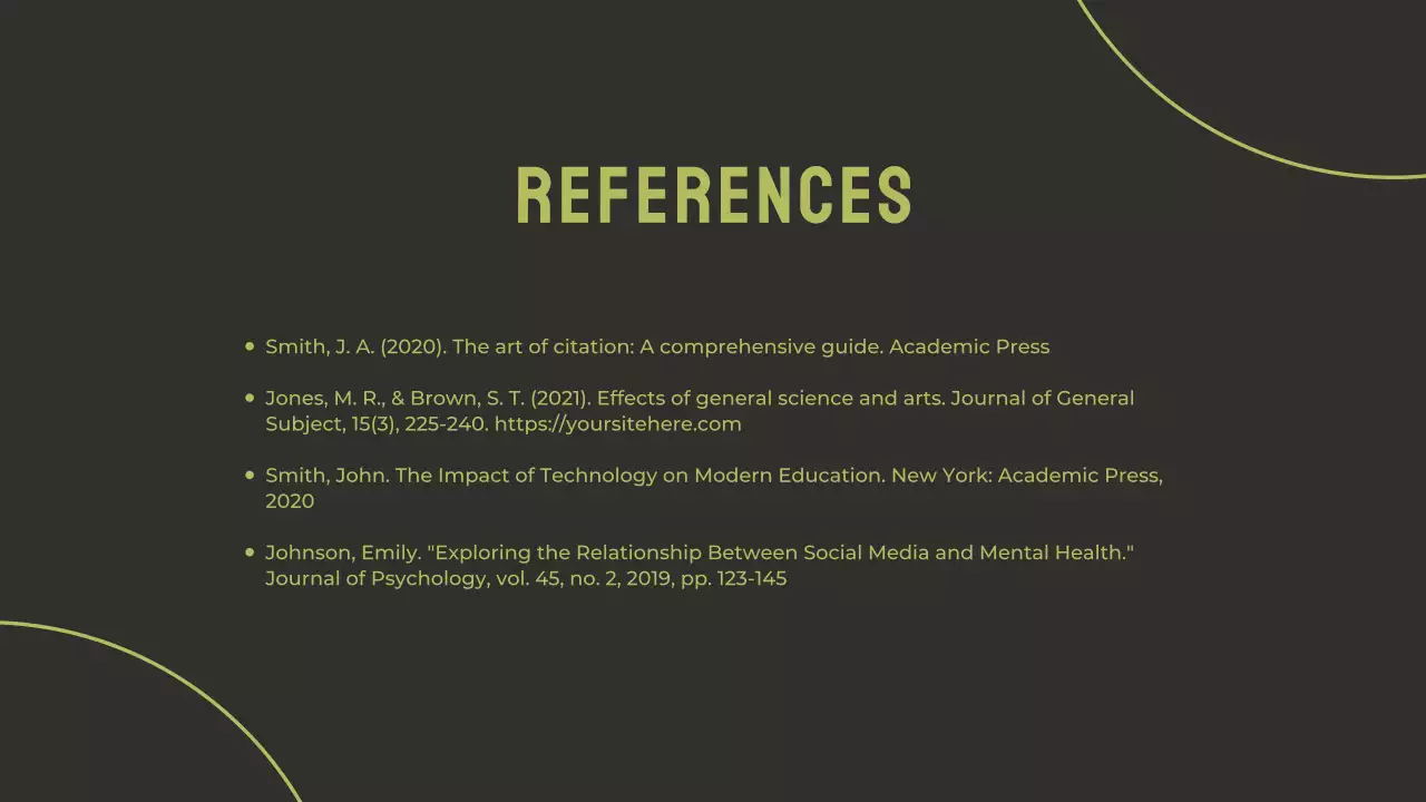 Green Modern Thesis Presentation