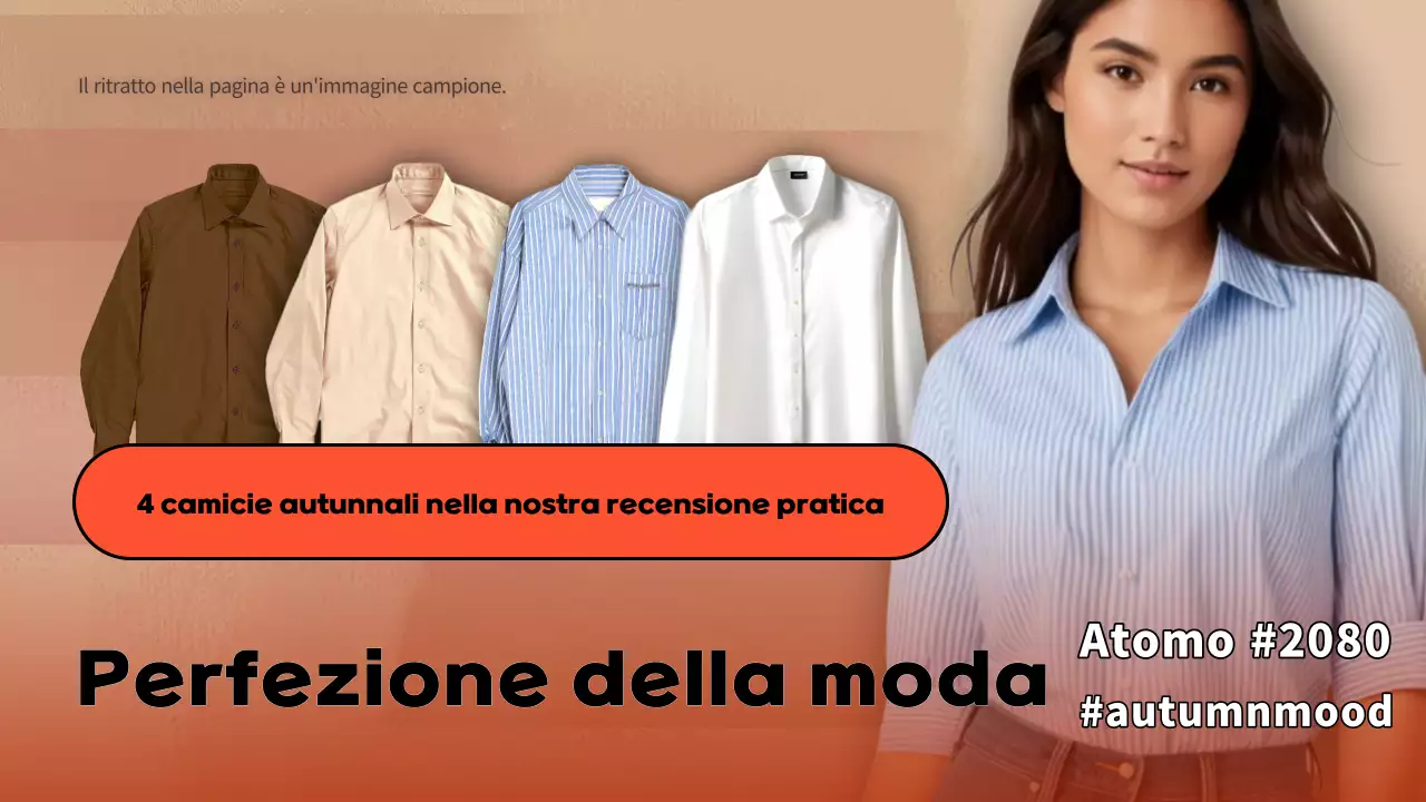 Promuovere articoli di moda moderna in arancione