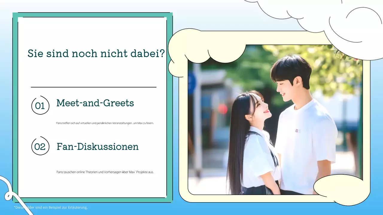 blau und weiß y2k k-drama fandom pitch
