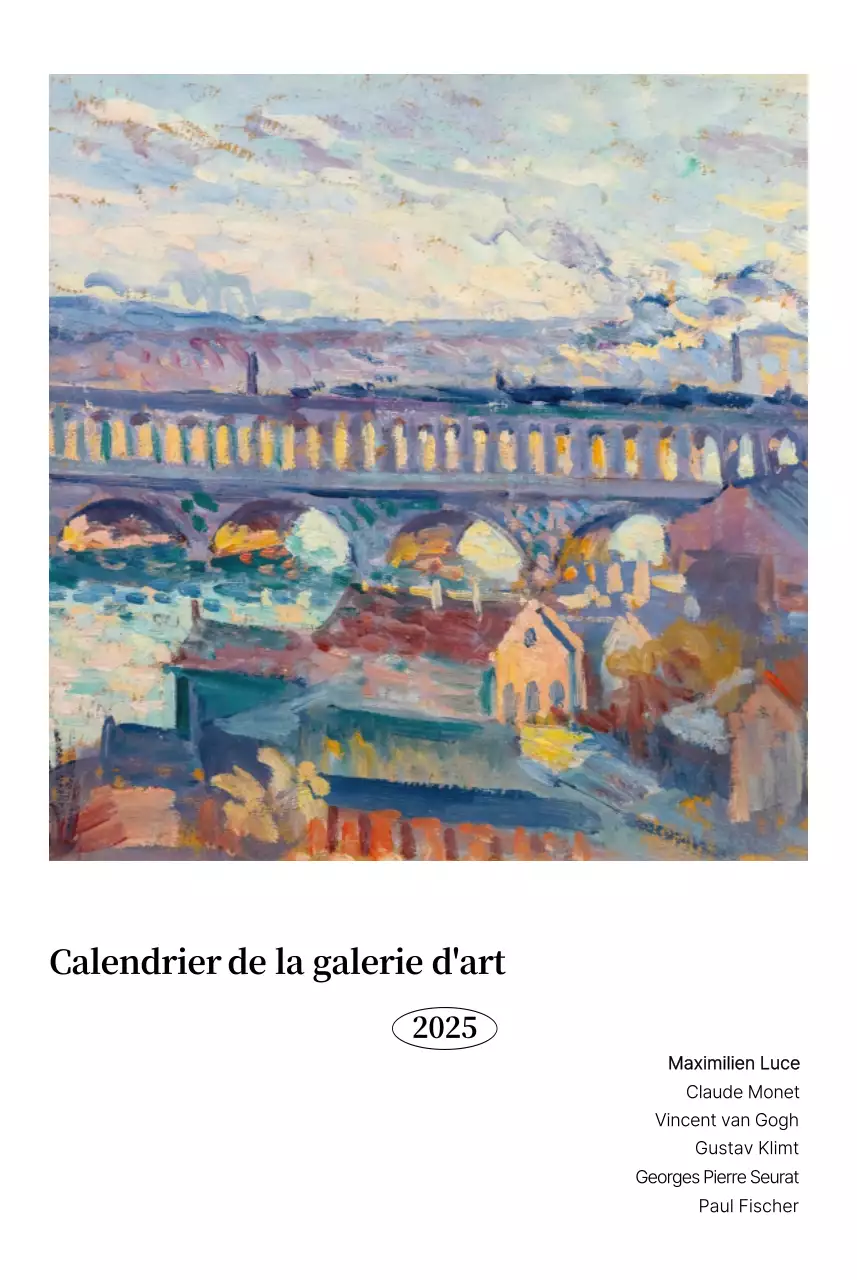 Calendrier de l'art classique