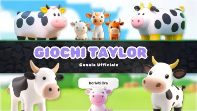 bianco nero viola giallo modello di canale youtube di gioco stile cartone animato