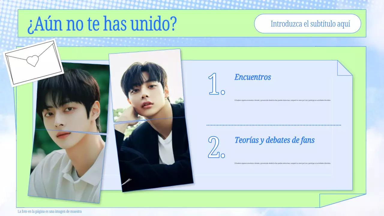 blue y2k k drama anuncio