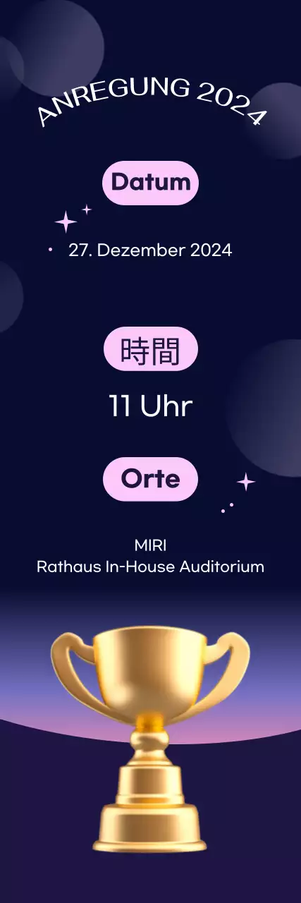 Moderne Soiree in Marineblau